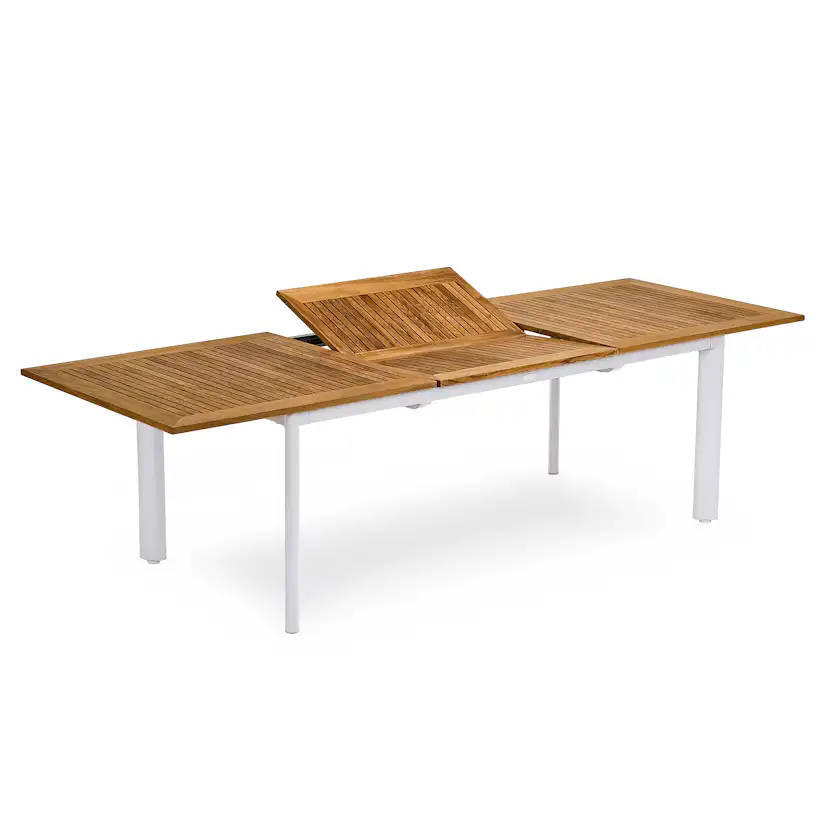 Nydala bord Vit/Teak Vit/Teak
