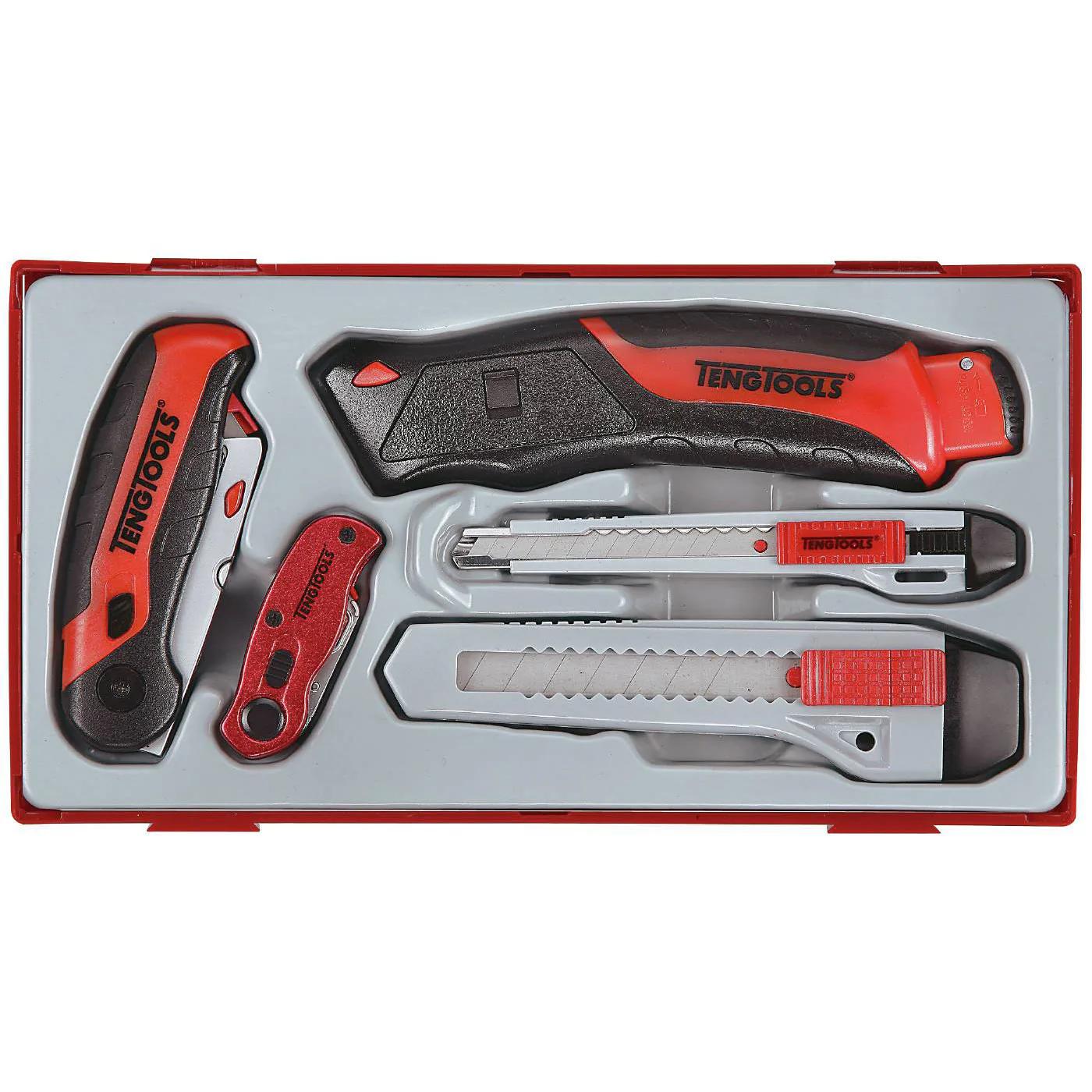 Kniv och knivbladssats 40 delar Teng Tools TTK40