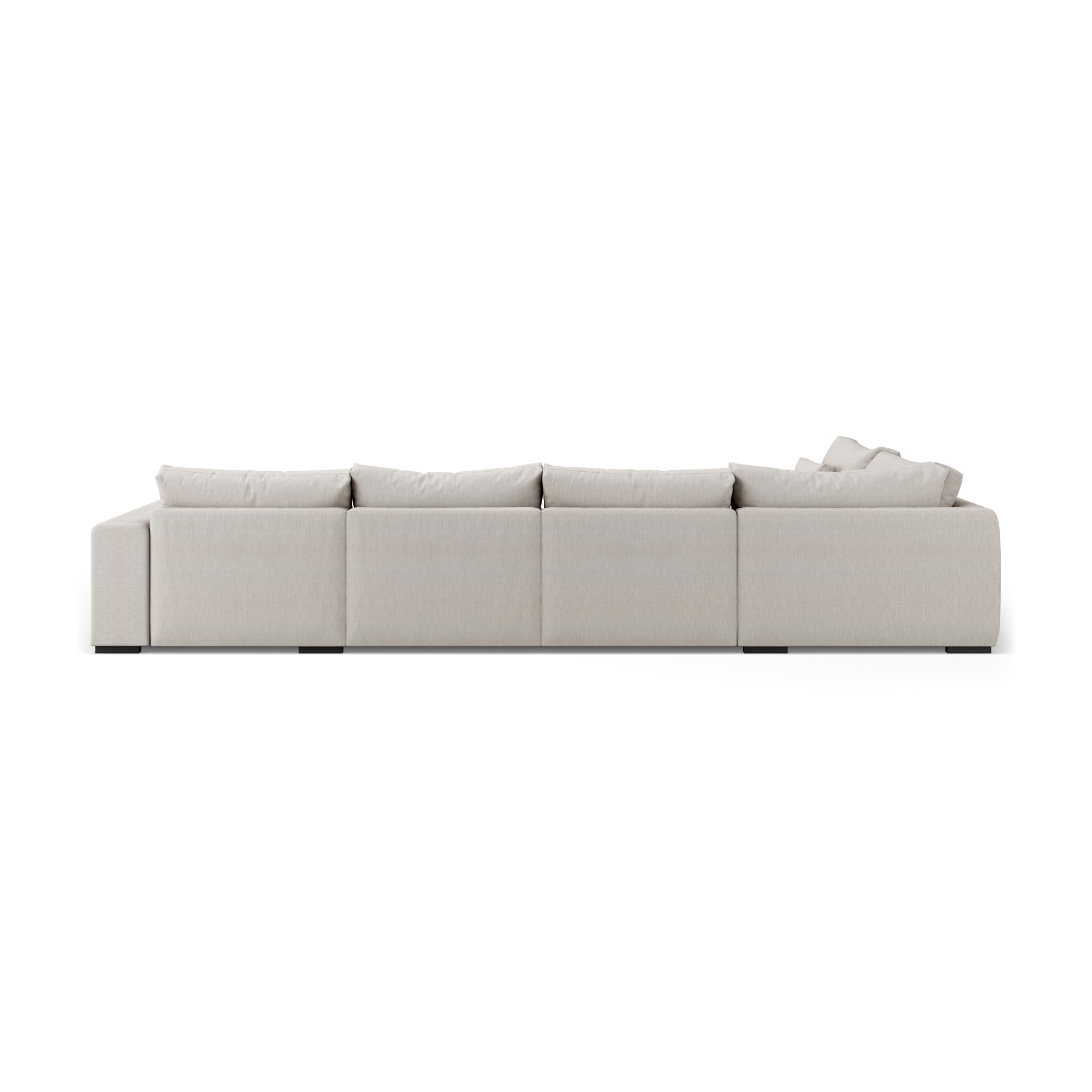 5-sitssoffa Scandinavian Choice Dubai U-formad med Schäslong och Divan 432 cm