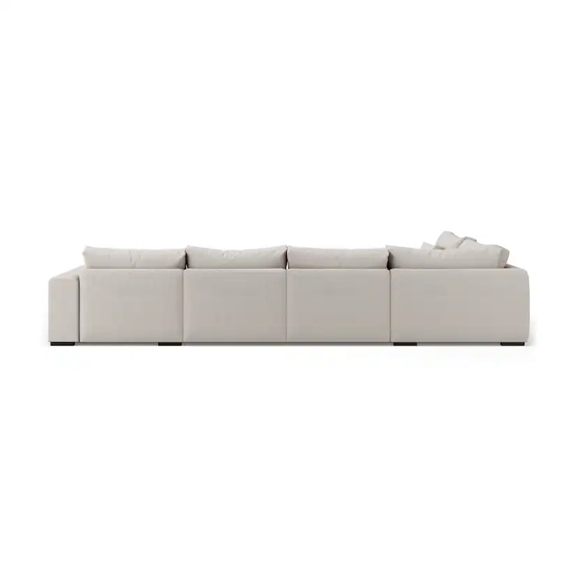 5-sitssoffa Scandinavian Choice Dubai U-formad med Schäslong och Divan 432 cm