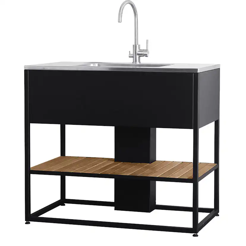 Diskbänksmodul Skeldervik Stainless Countertop