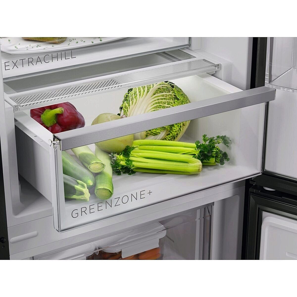 Fristående Kyl & Frys AEG ORC8M321CL Svart med TwinTech No Frost