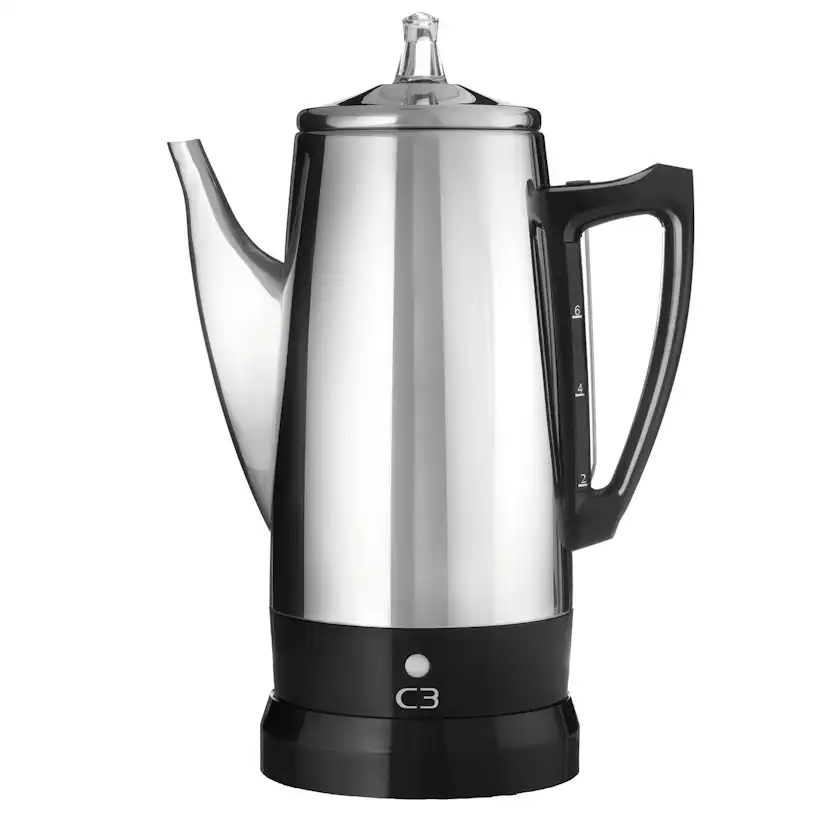 Perkolator Champion C3 Original Rostfri Stål 6kp
