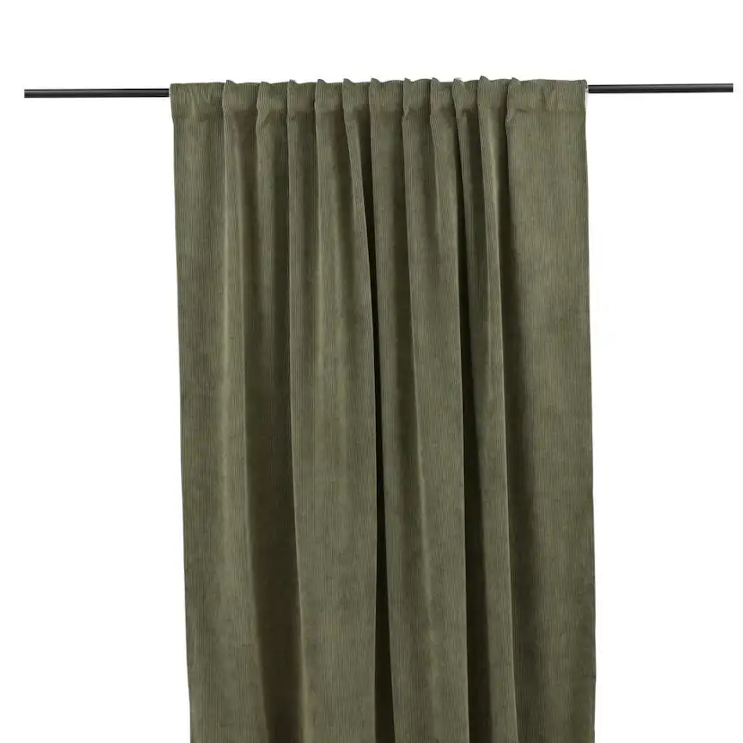 Elma Curtain Manchester - 2-pack - Green - 140*240 Grön