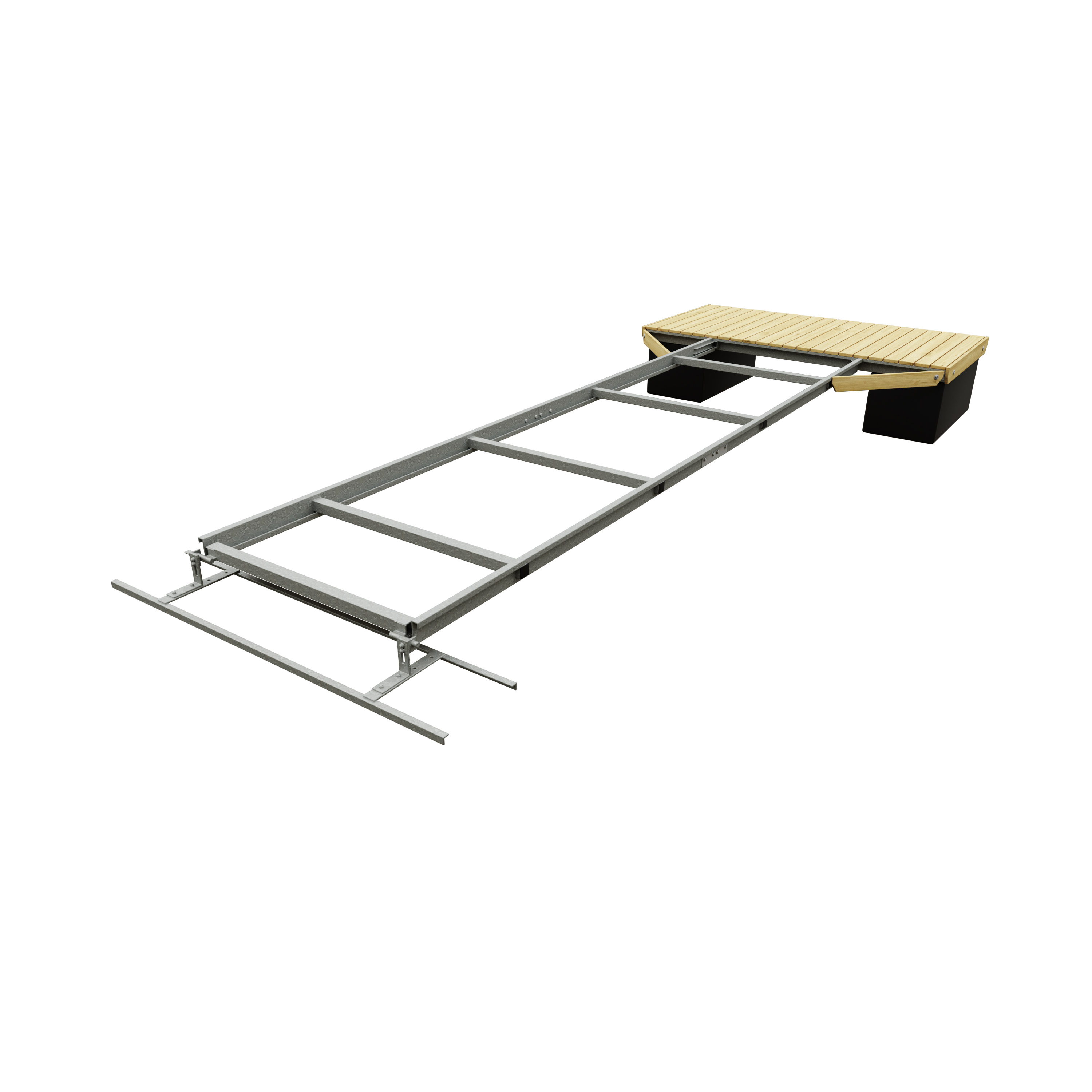 Brygga Luoman Lumme LB 3-2 2,3x5,8 m