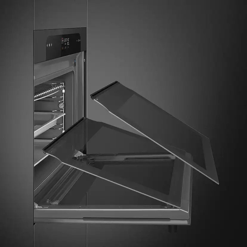 Kombiugn Smeg SO6202S3PB med Sous vide och ångfunktion Svart 60 cm