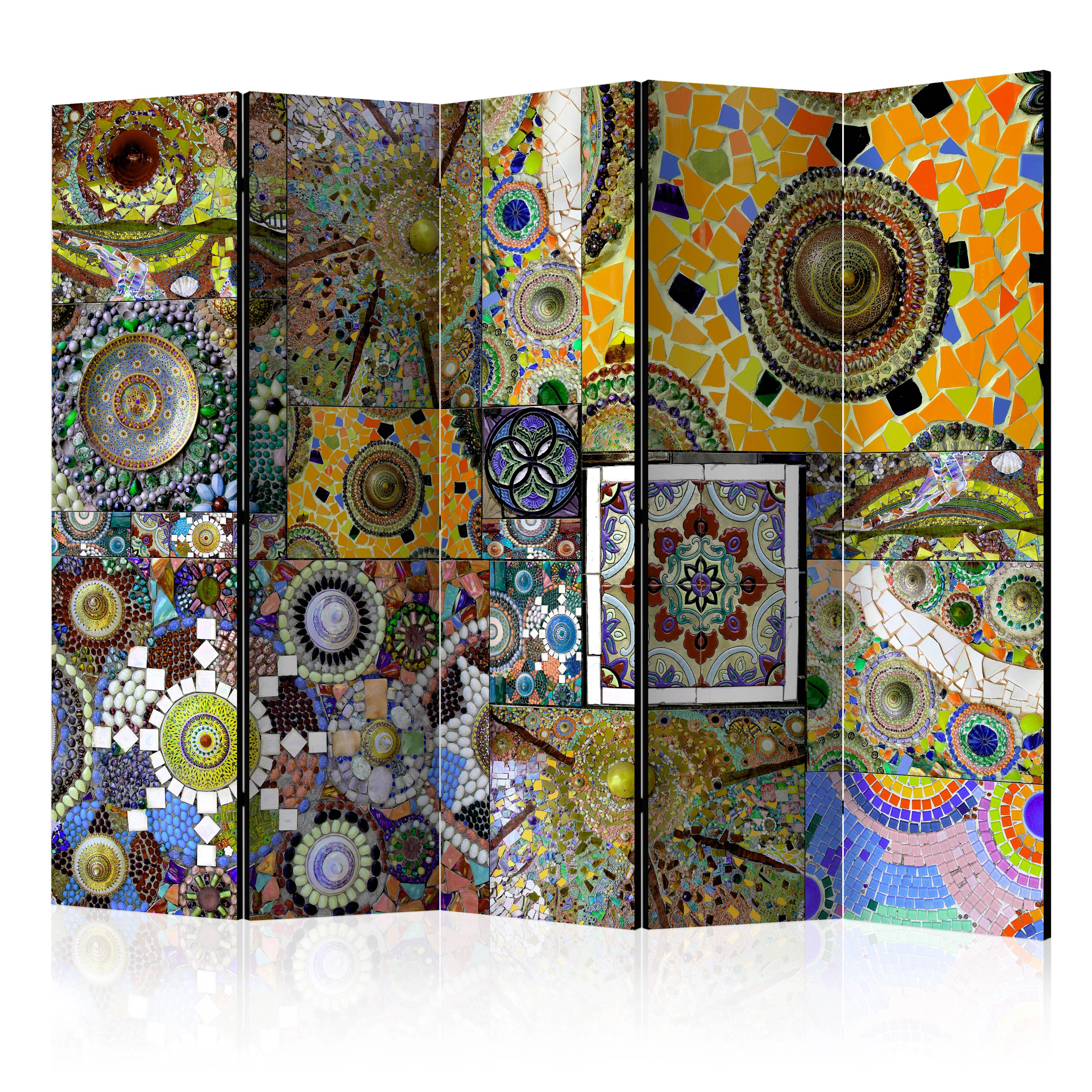 Rumsavdelare Skärmvägg Arkiio Solar Mosaic II 225x172 cm