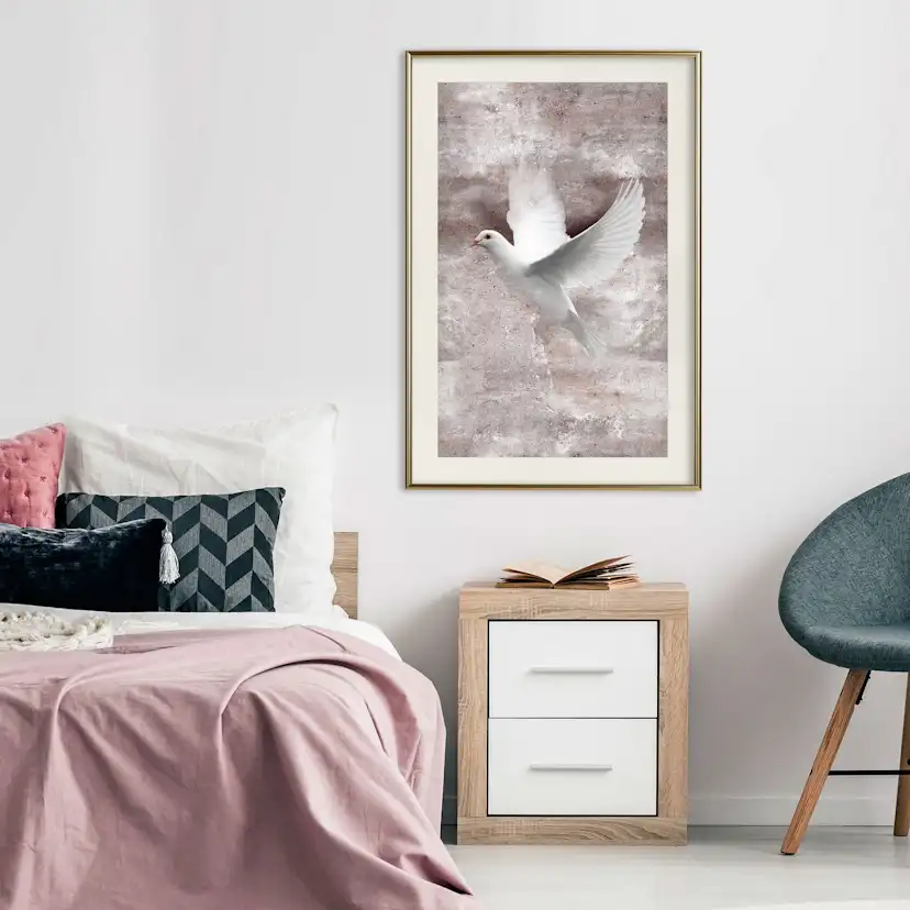 Poster Artgeist Affisch Love in Flight