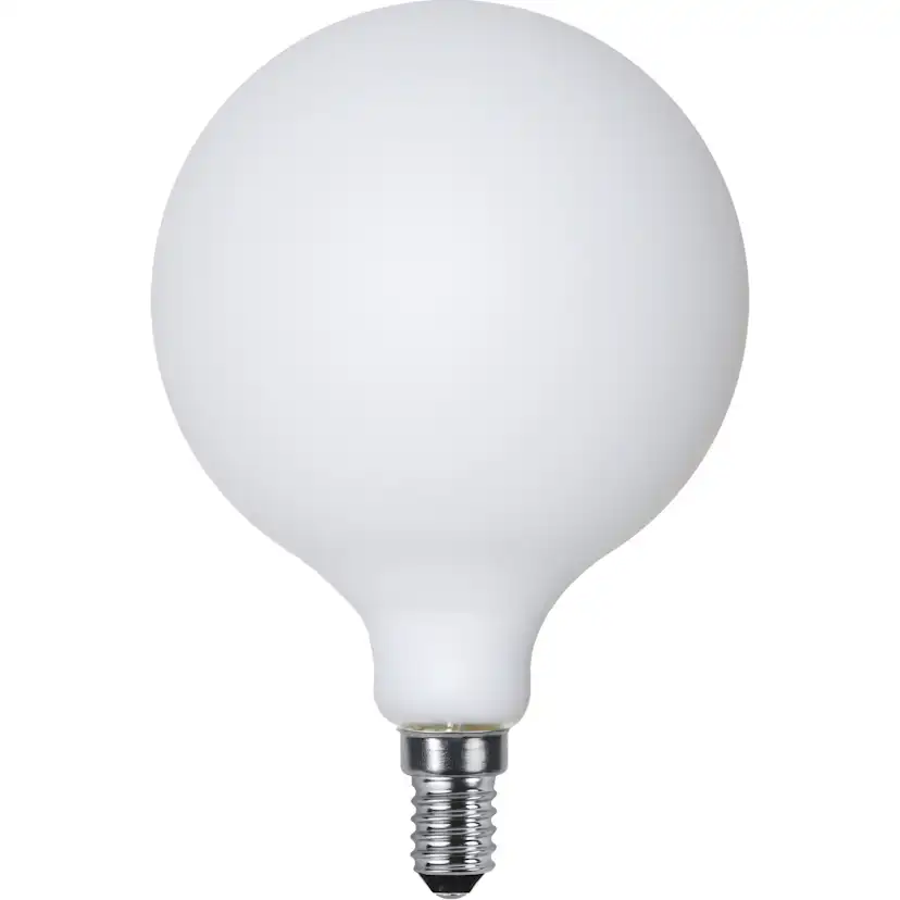 LED-lampa Star Trading E14 G95 Opal Double Coating Dimbar
