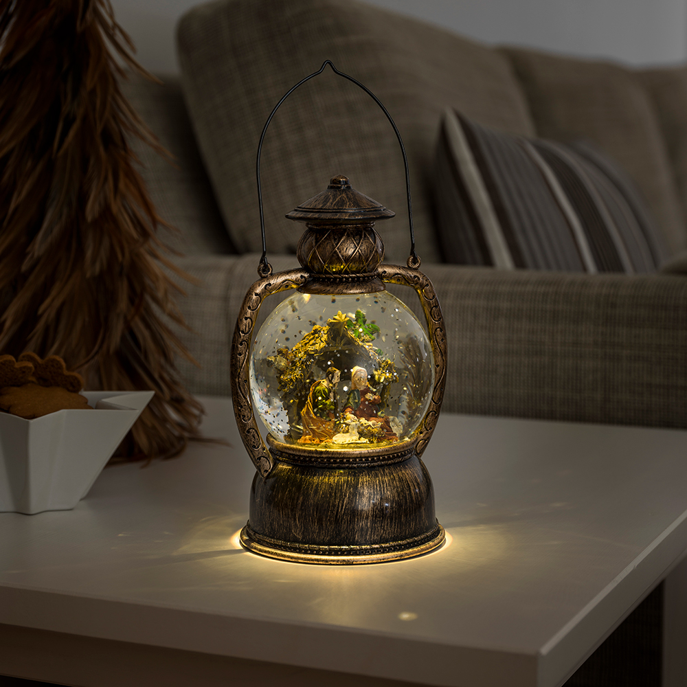 Lykta Gnosjö Konstsmide Rund Vattenfylld Krubba