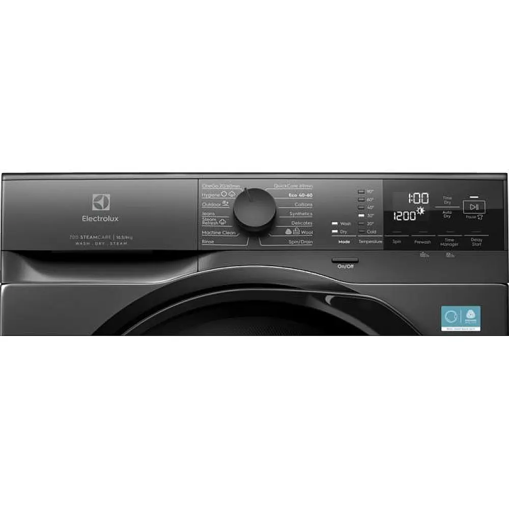 Kombinerad Tvättmaskin Och Torktumlare Electrolux EWT797OX6G Grå