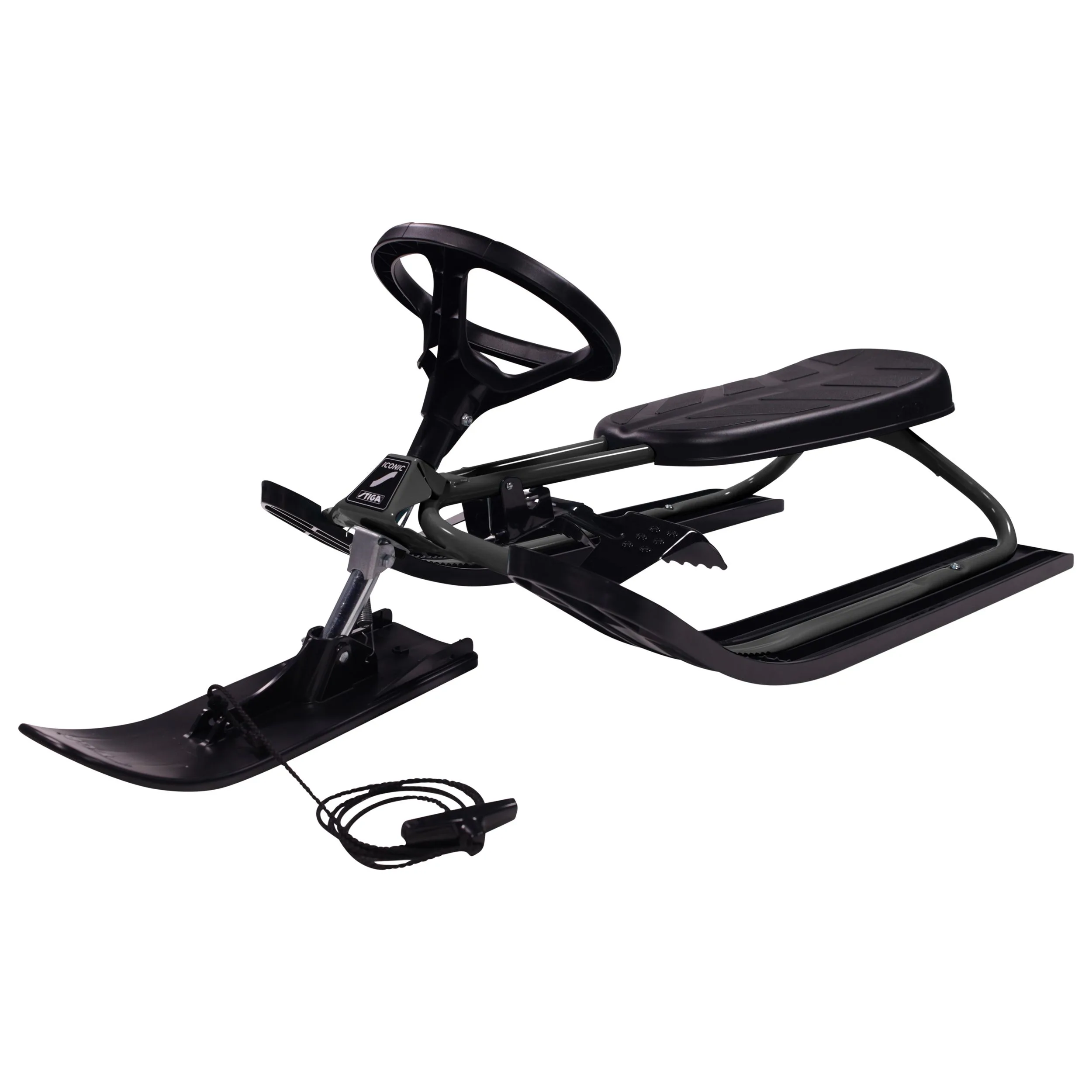 Snowracer STIGA Sports Snowracer Iconic Graphite Grey/Black
