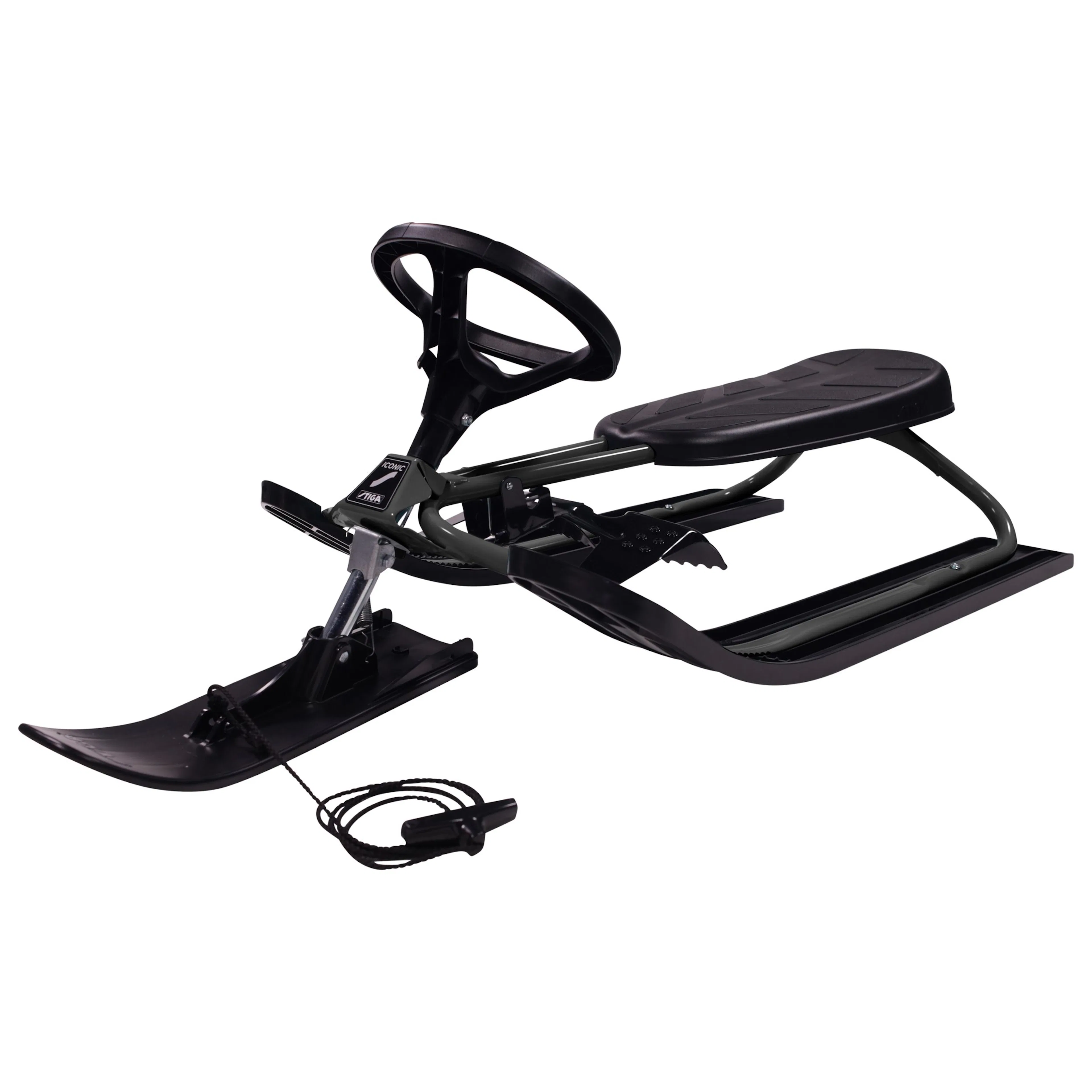 Snowracer STIGA Sports Snowracer Iconic Graphite Grey/Black