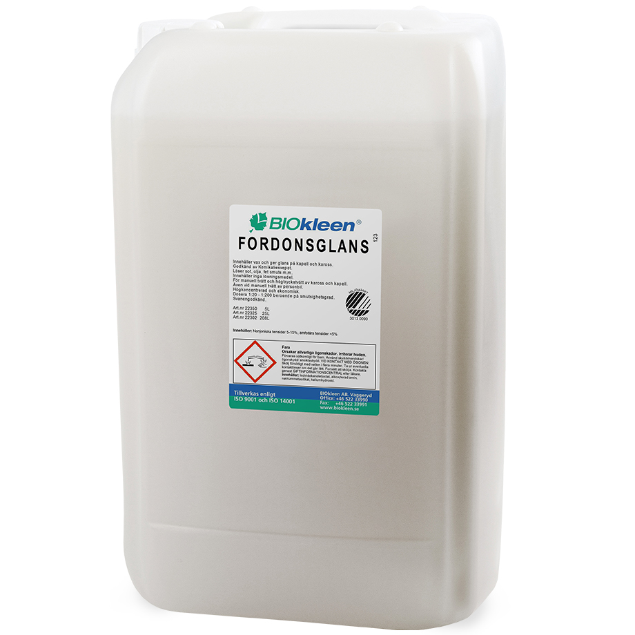 Alkalisk Avfettning BIOkleen Fordonsglans