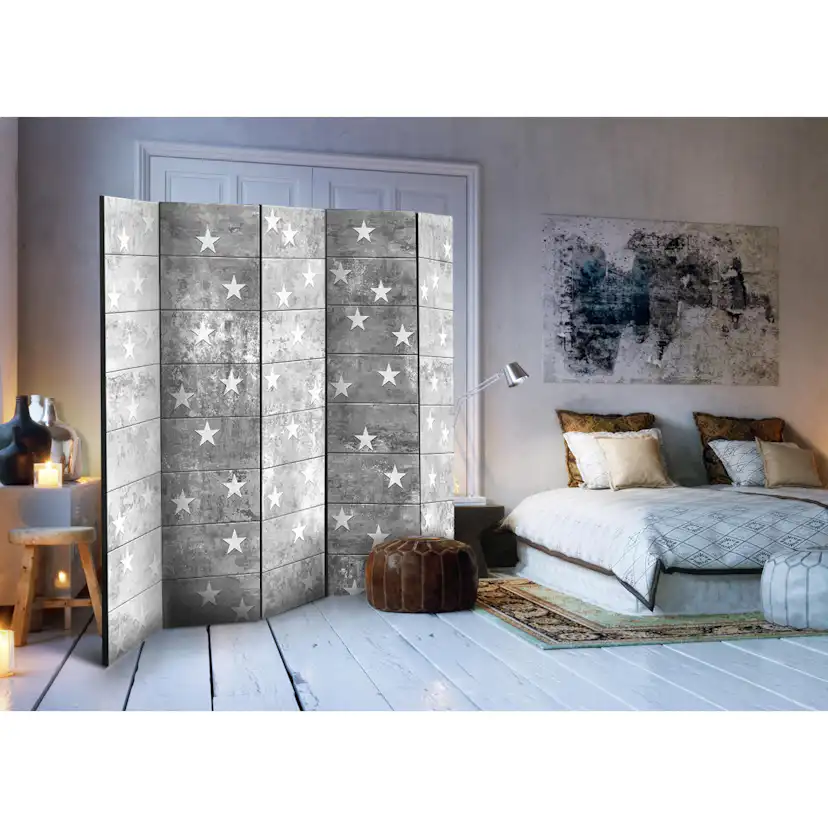 Rumsavdelare Skärmvägg Arkiio Stars on Concrete II 225x172 cm