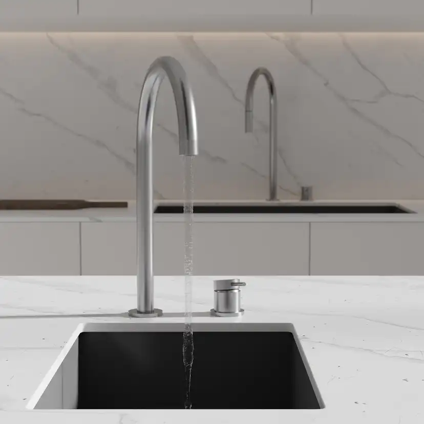 Köksblandare Scandtap Steel Harmonized K2