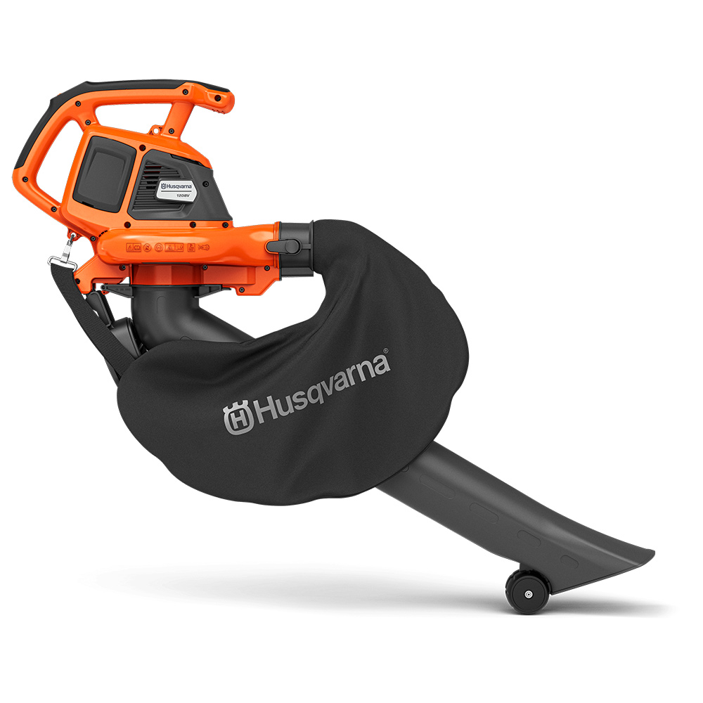 Lövblås / Lövsug Husqvarna 120iBV Med Batteri & Laddare