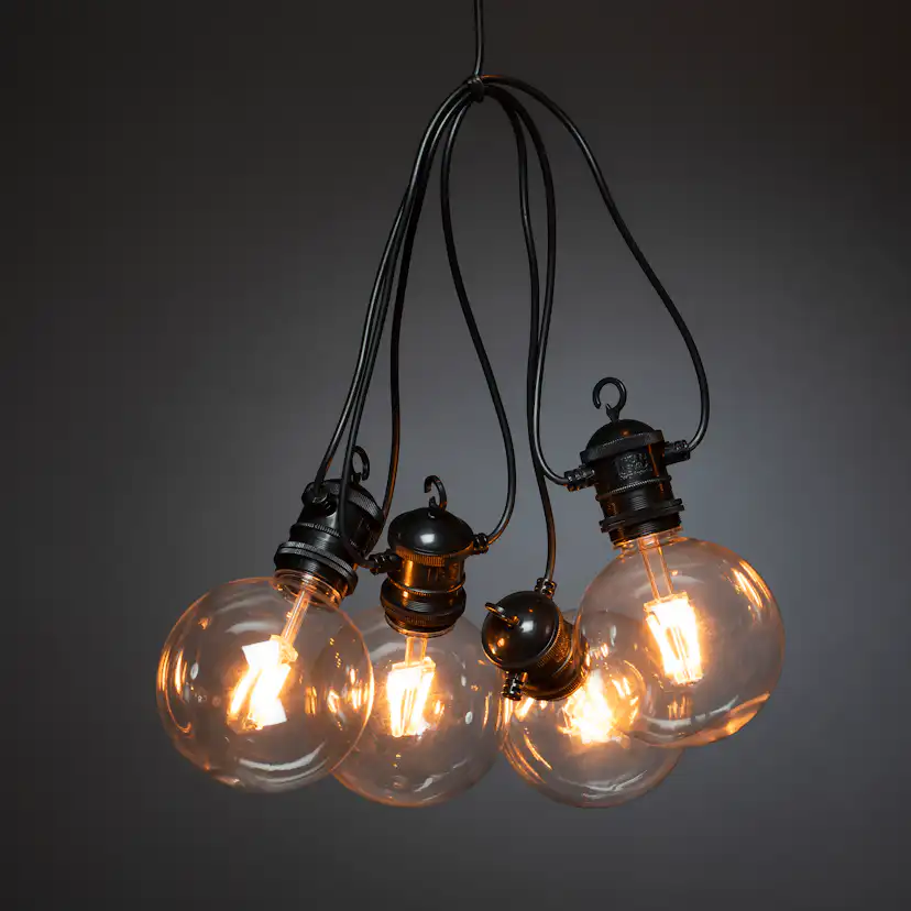 Ljusslinga Gnosjö Konstsmide E27 10L LED Utbytbar