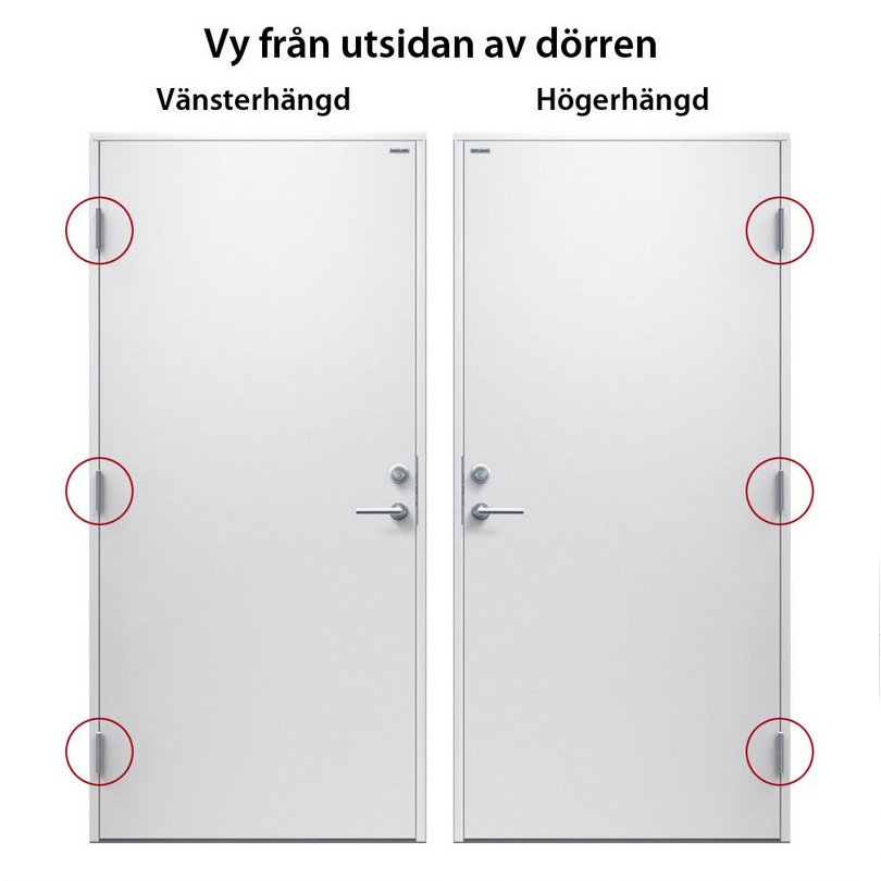 Ytterdörr SnickarPer 34G Teak Klarglas