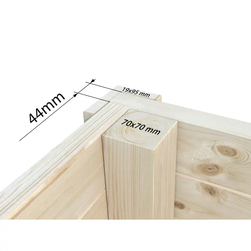 Stuga Palmako Andrea 20,0 m2 (inv. 11,2 m2)