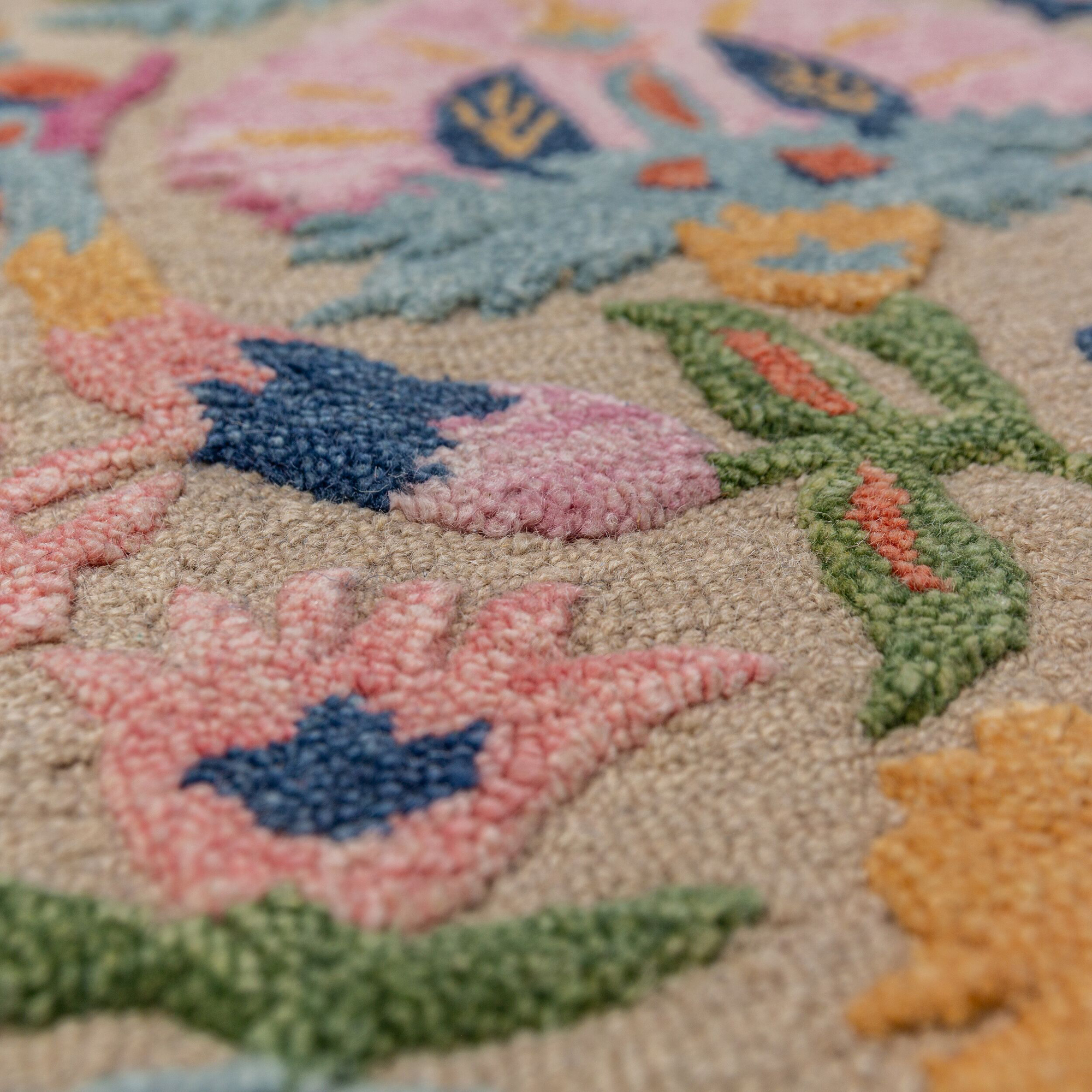 Gångmatta Flair Rugs Amira Floral Wool