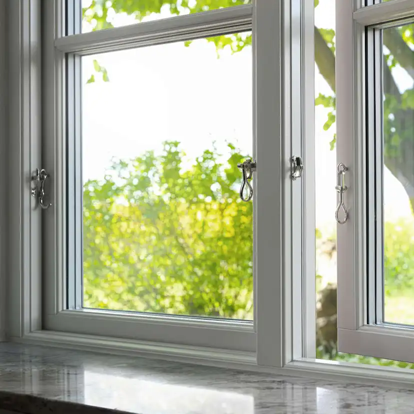 Sidohängt Fönster Elitfönster Elit Retro 3-Glas Aluminium 2-Luft