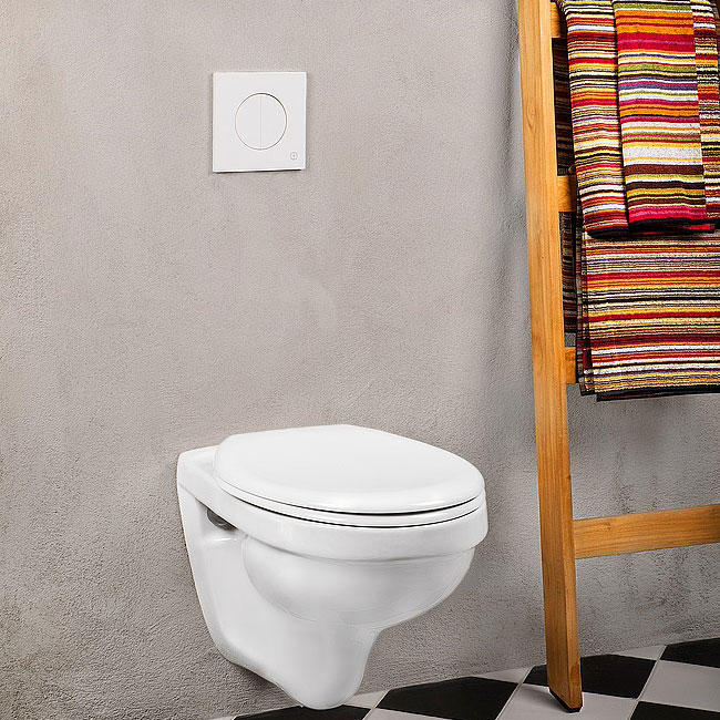 WC-fixtur Gustavsberg Triomont XS Vario Mekanisk