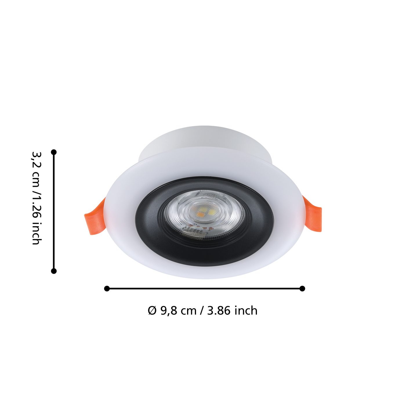 Infälld Lampa Eglo Calonge RGB 3 st