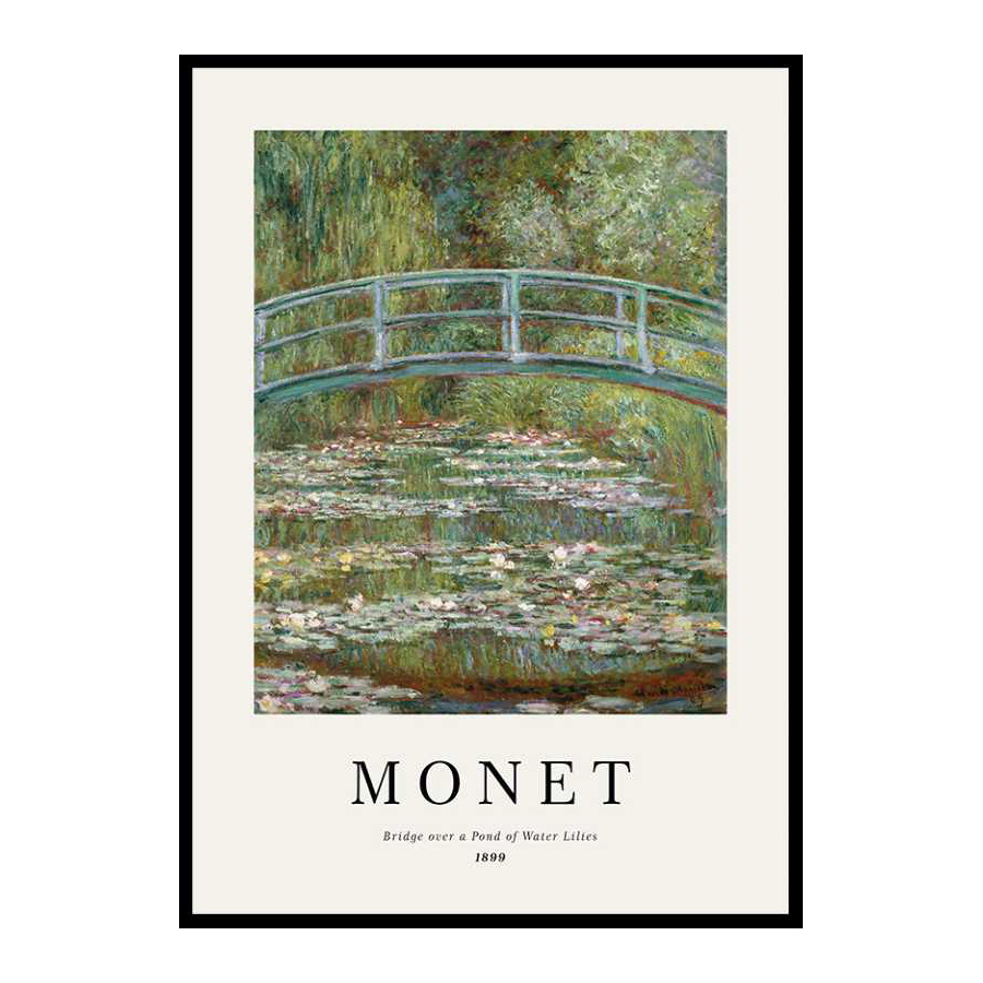 Poster Gallerix Monet Water Lily Pond