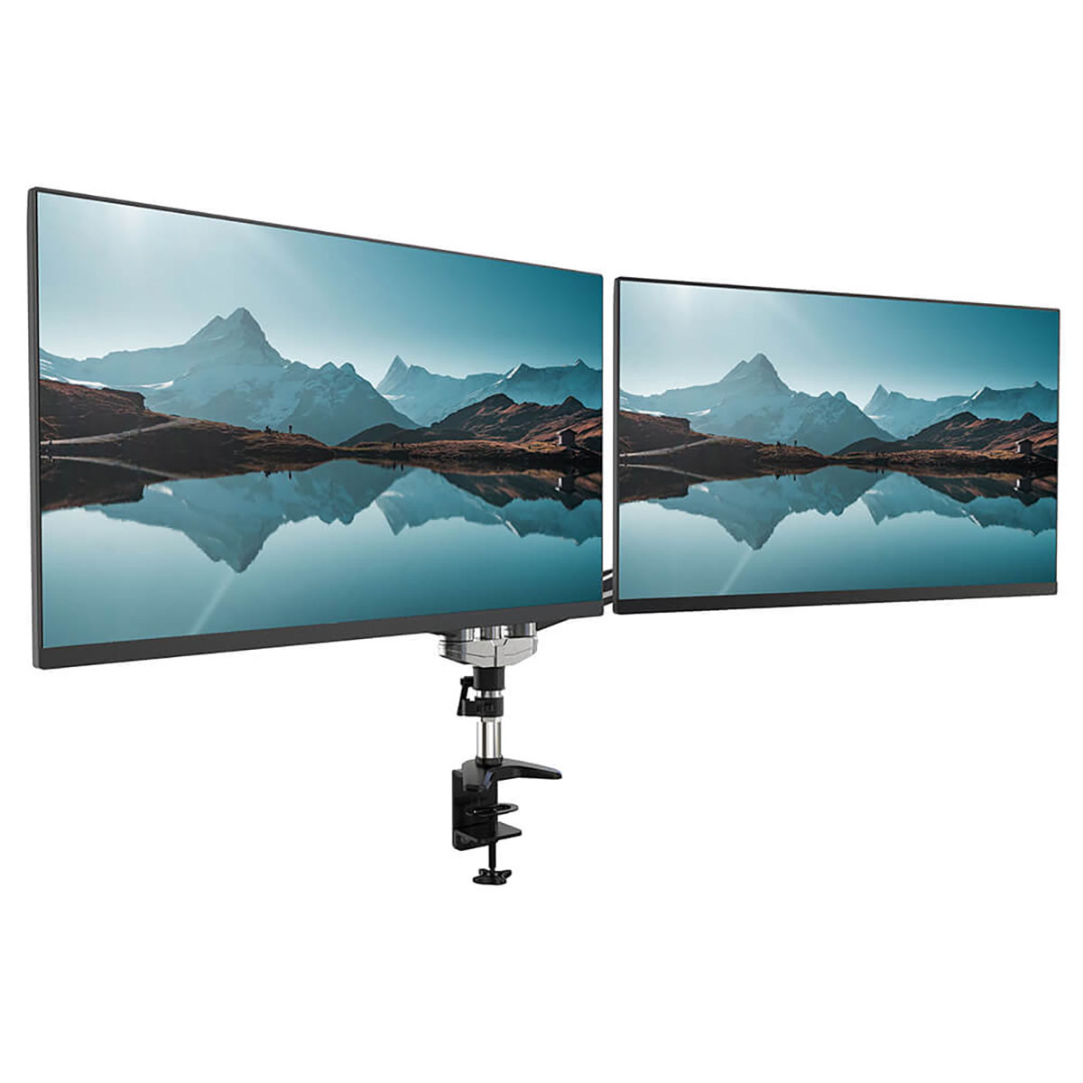 Monitor Arm Desire2 Duo Aluminium upp till 32"