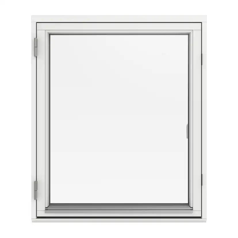 Sidohängt Fönster Outline 3-Glas Trä