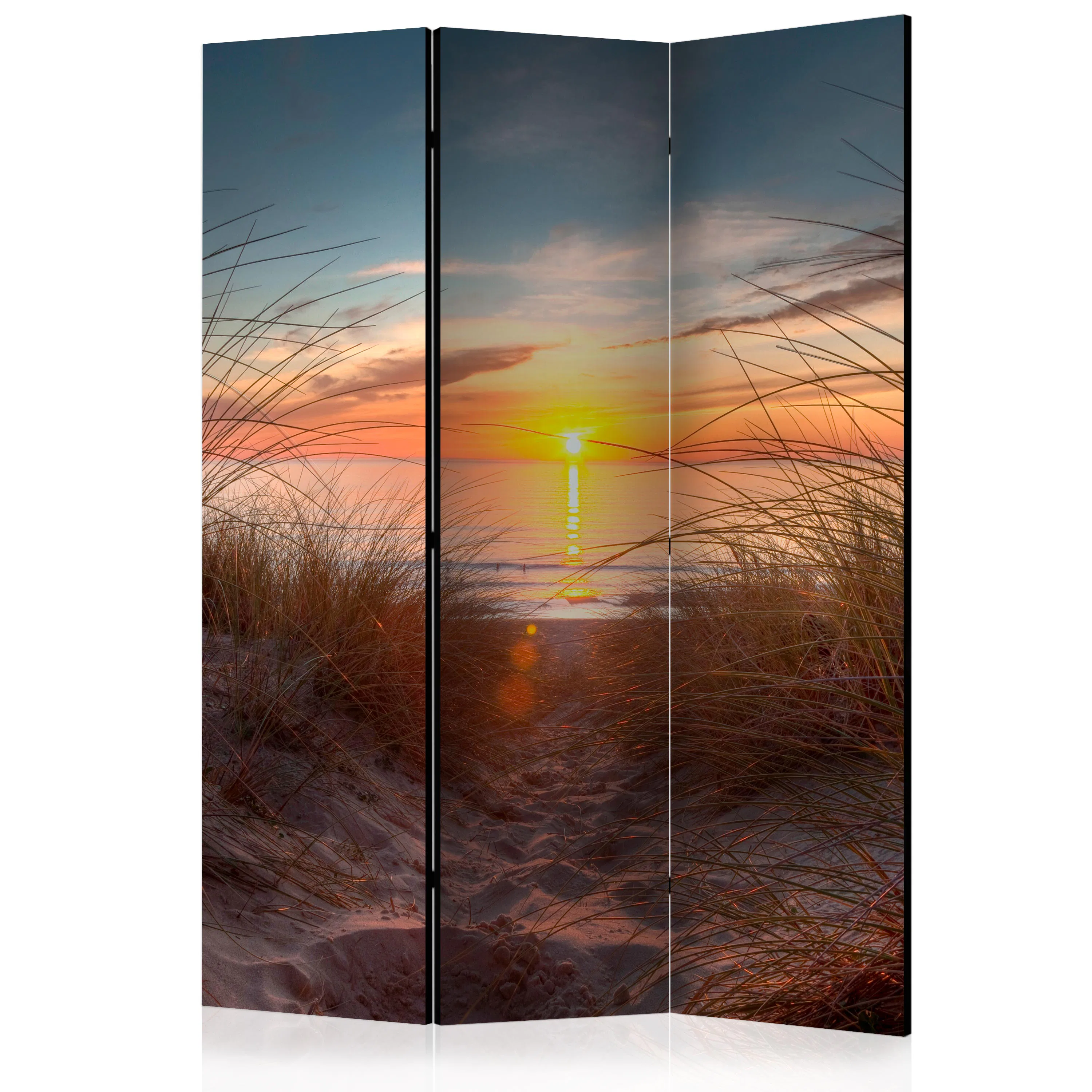Rumsavdelare Skärmvägg Arkiio Sunset Over The Atlantic Ocean 135x172 cm