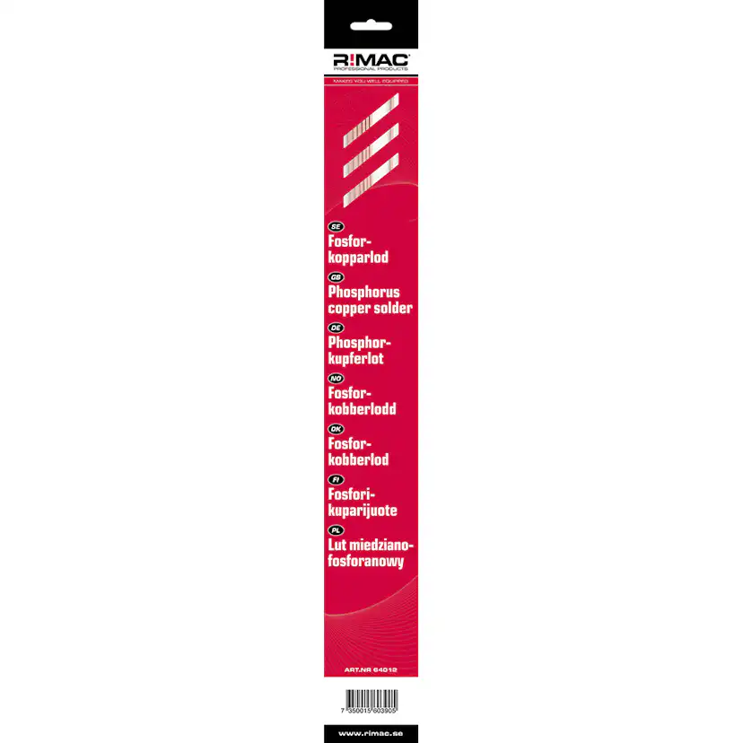 Fosforkopparlod R!MAC SB-pack Silver 2x2mm x 8st