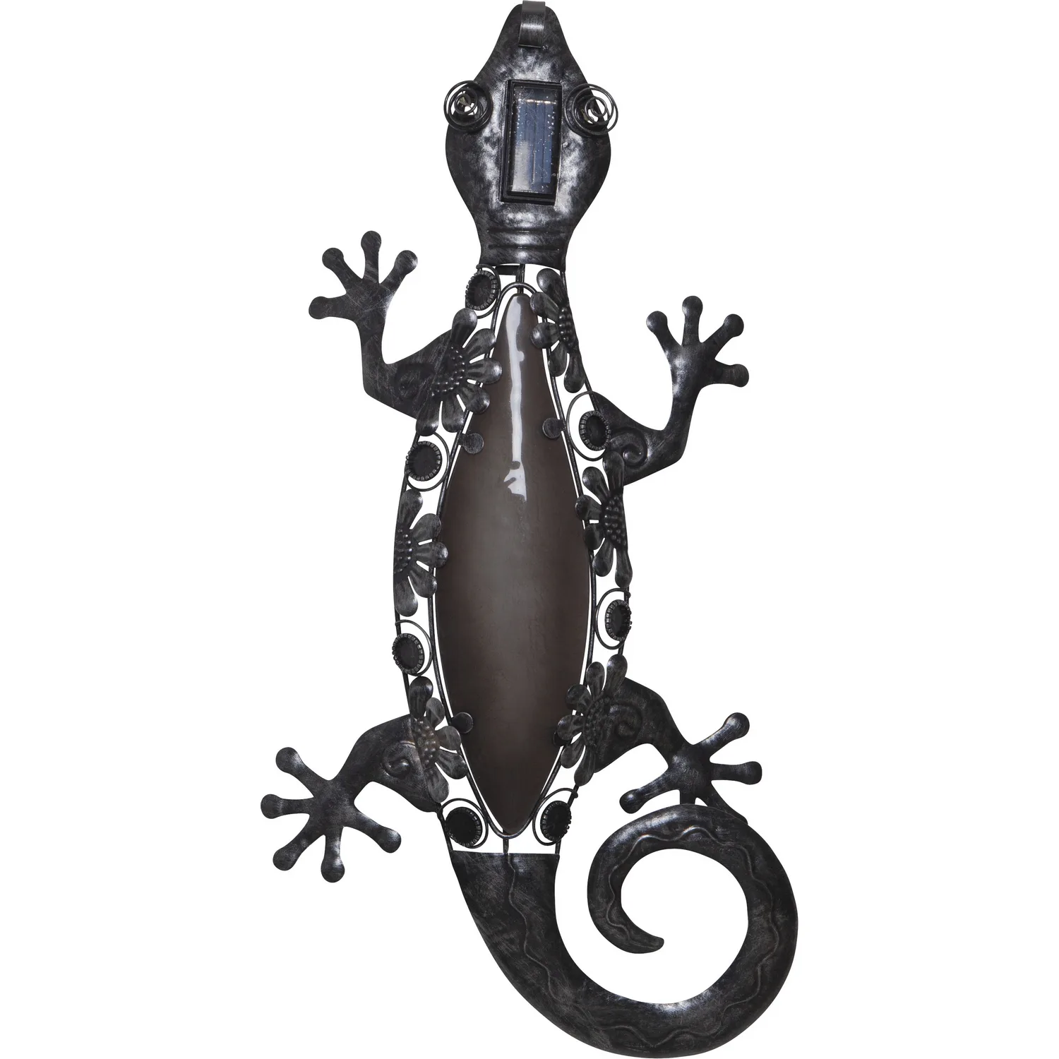 Solcellsdekoration Star Trading Vägg Gecko Twilight