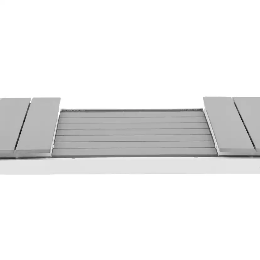 Levels - Bord - 160/240*90 - Vit Alu/Grå aintwood Vit/Grå