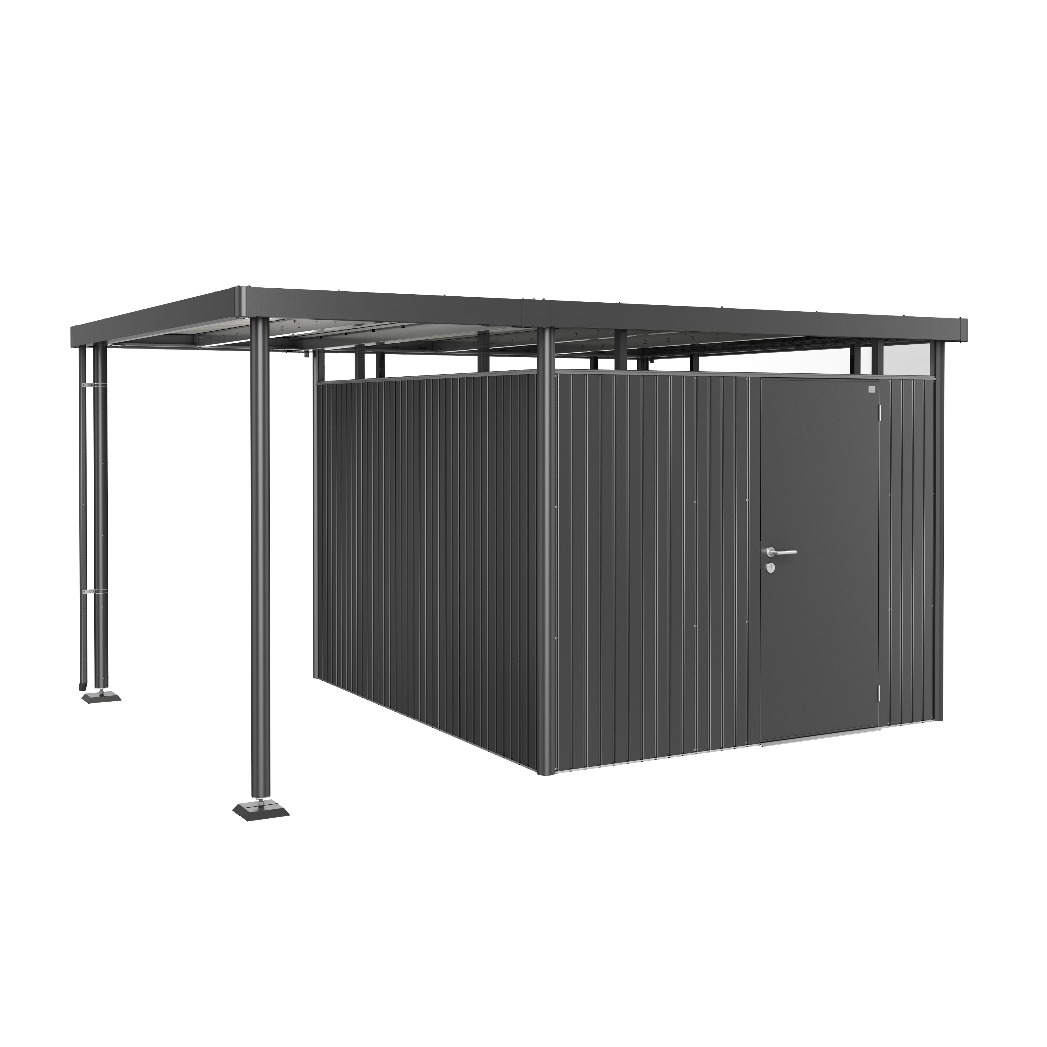 Sidotak HighLine H5 Storlek S Metallic mörkgrå Mörkgrå