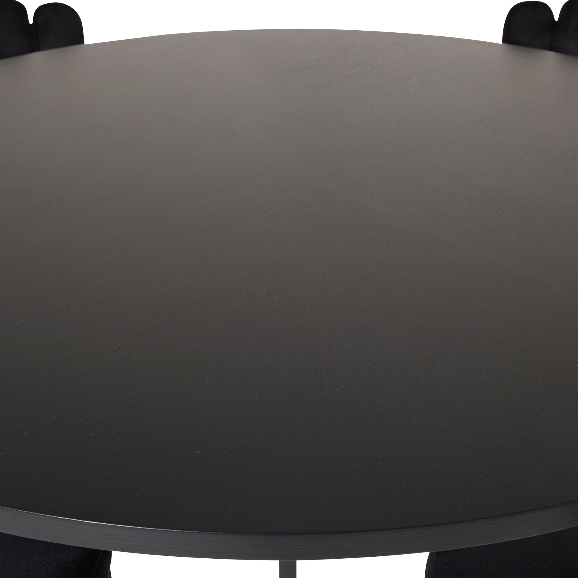 Matgrupp furniture/fashion Copenhagen med 4 Svarta Limhamn Light Stolar