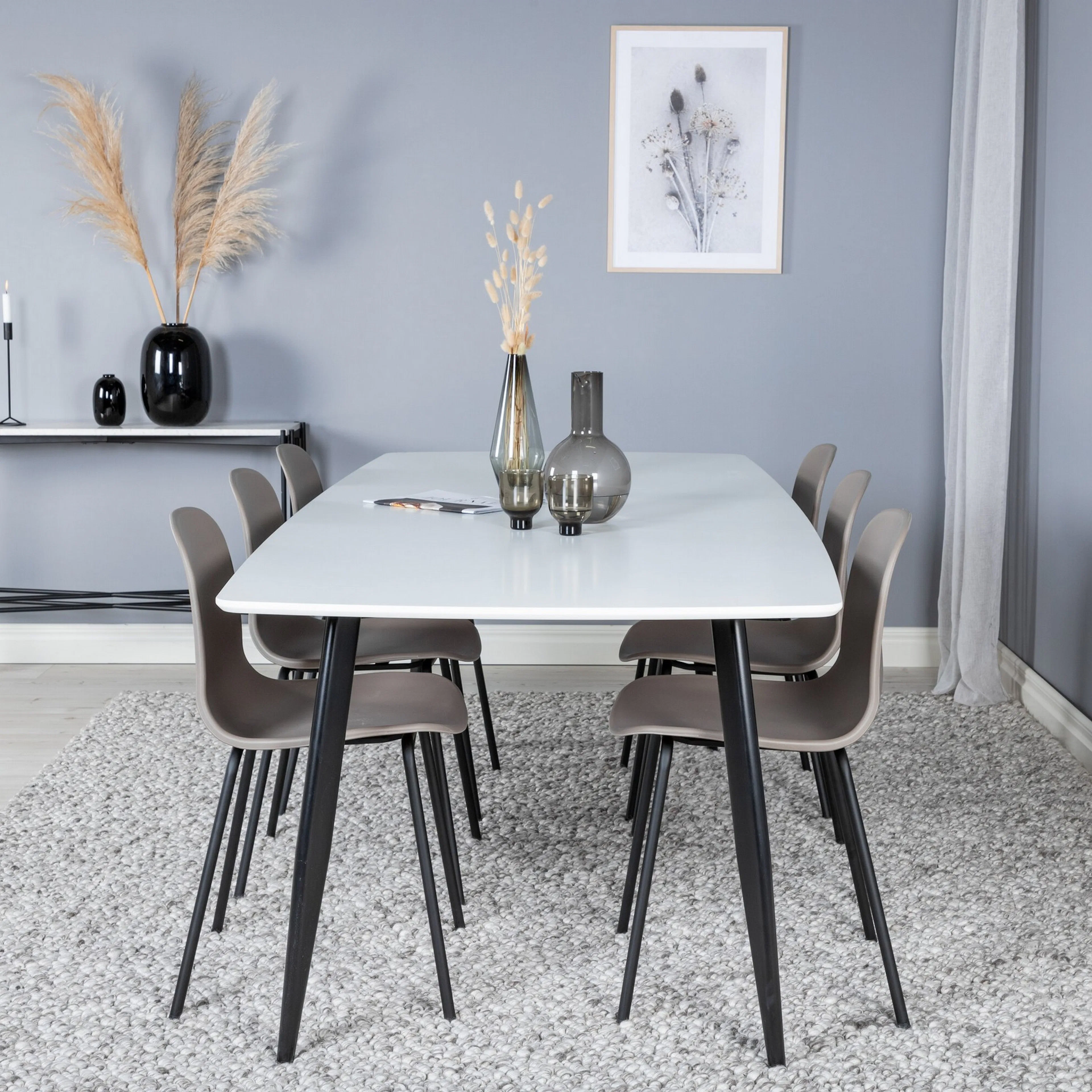 Matgrupp Venture Home Polar med 6st Arctic Stolar