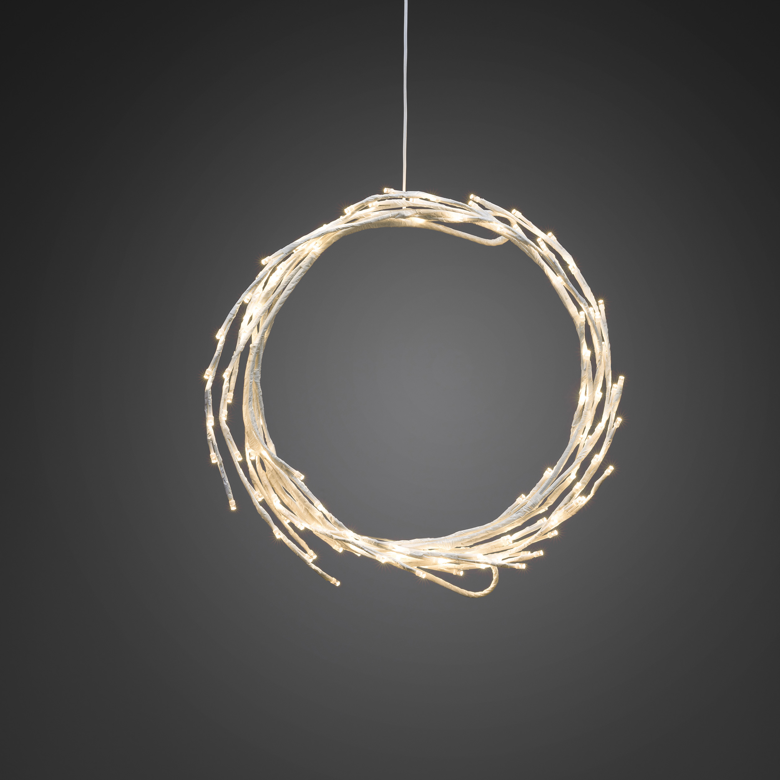 Krans Gnosjö Konstsmide Varmvit LED