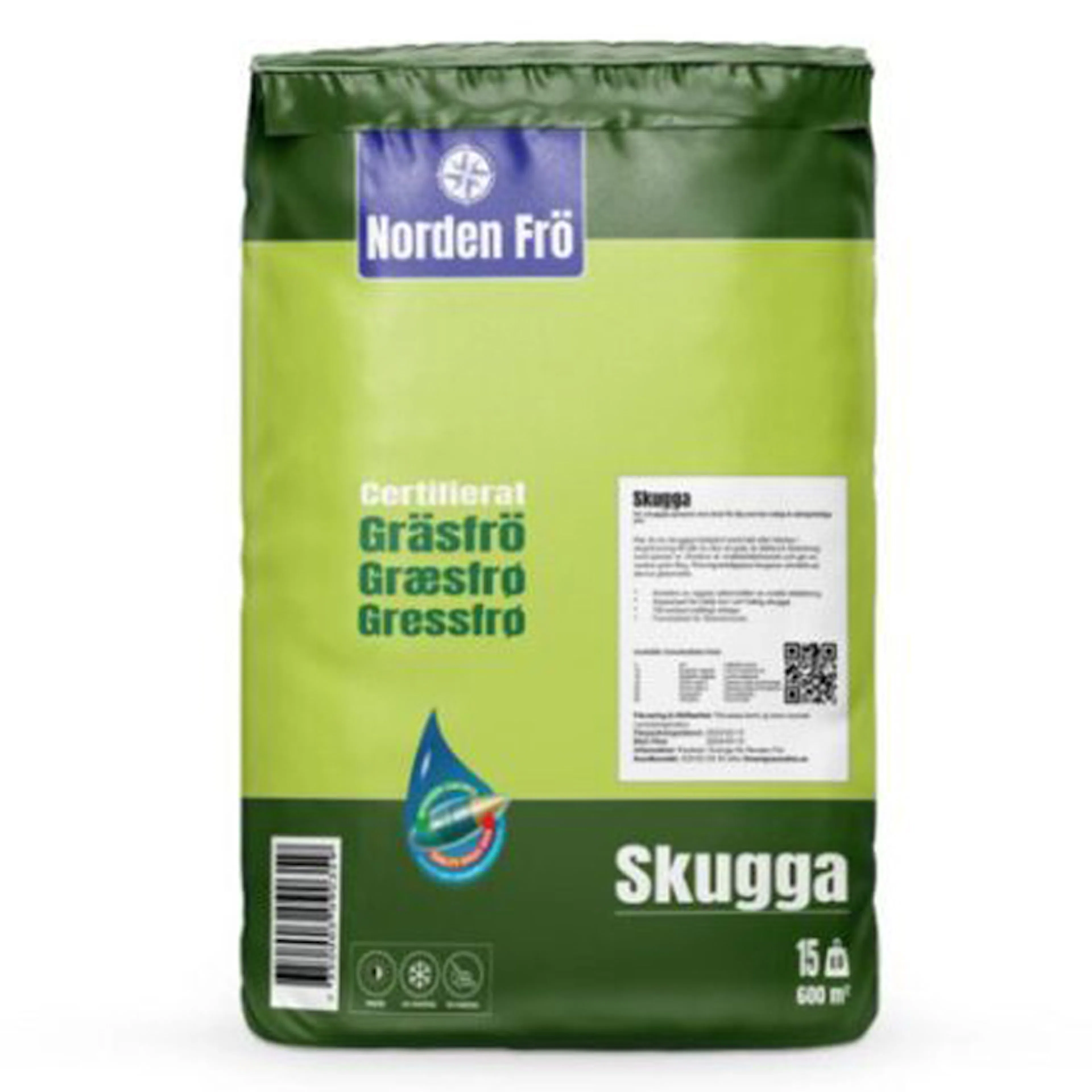 Gräsfrö Nordenfrö Skugga 15 kg