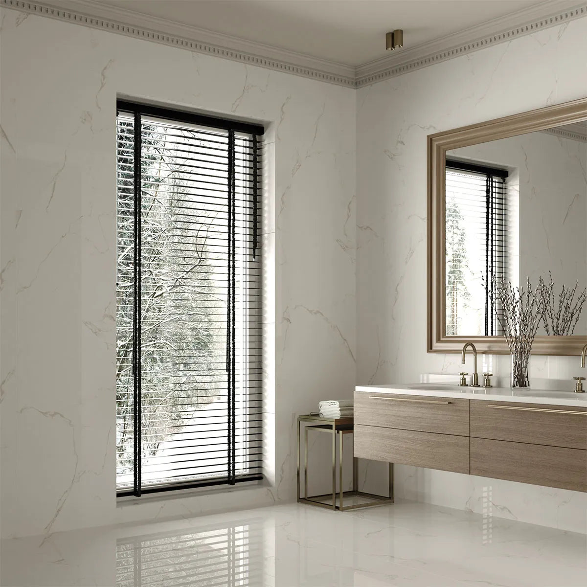 Klinker Tenfors Carrara Marmor Blank 60x60