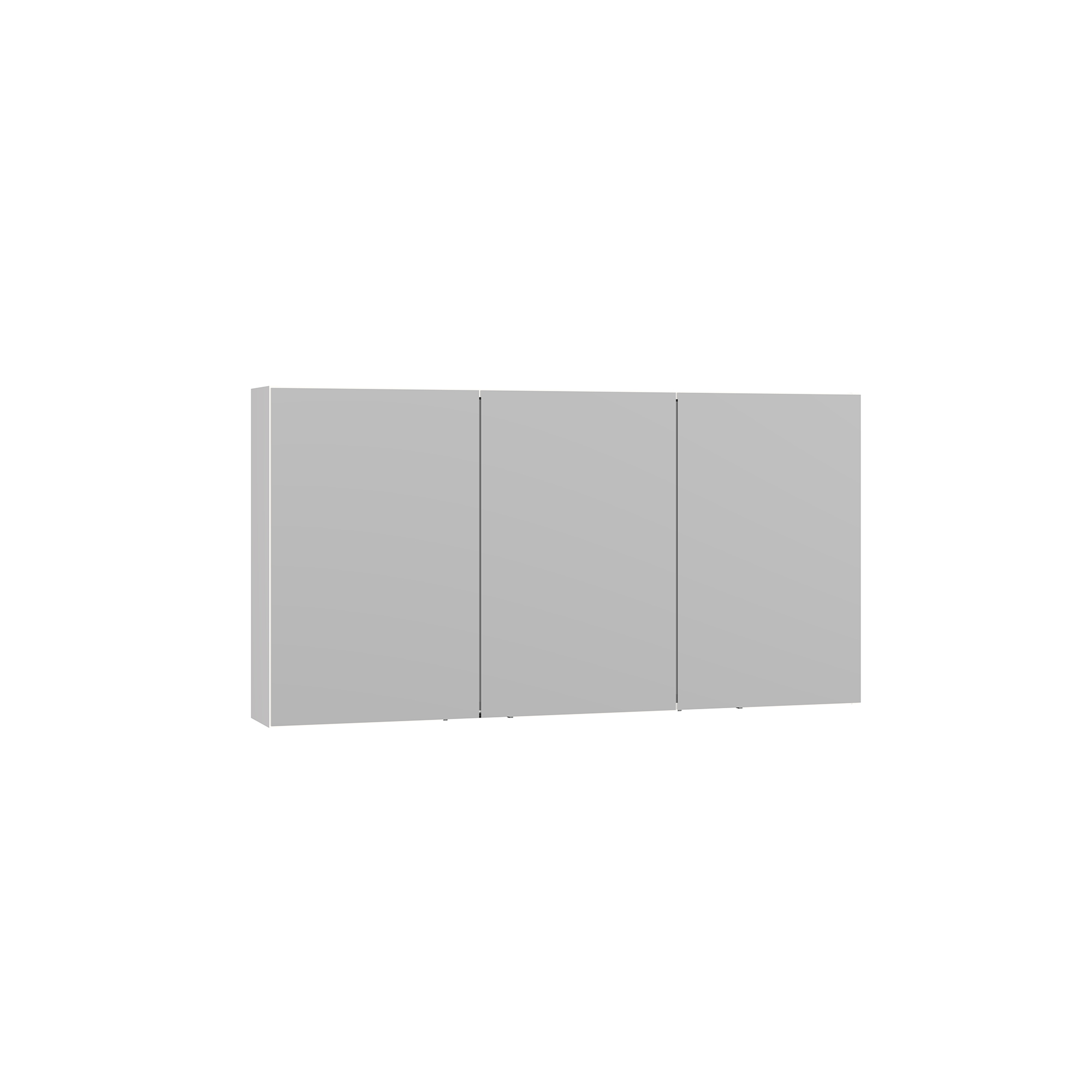 Spegelskåp Select u/lampor 3 lu 64*120 cm Vit Blank, med 3 luckor
