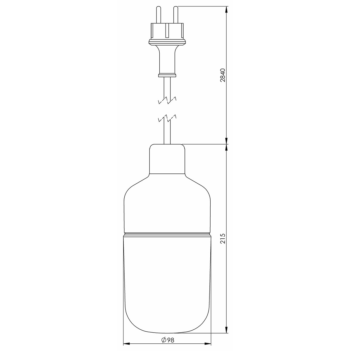 Lampa Ifö Electric Ohm 21,5 Cm Utomhus