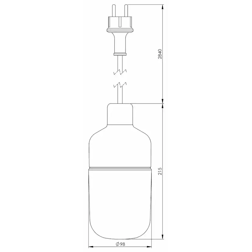 Lampa Ifö Electric Ohm 21,5 Cm Utomhus