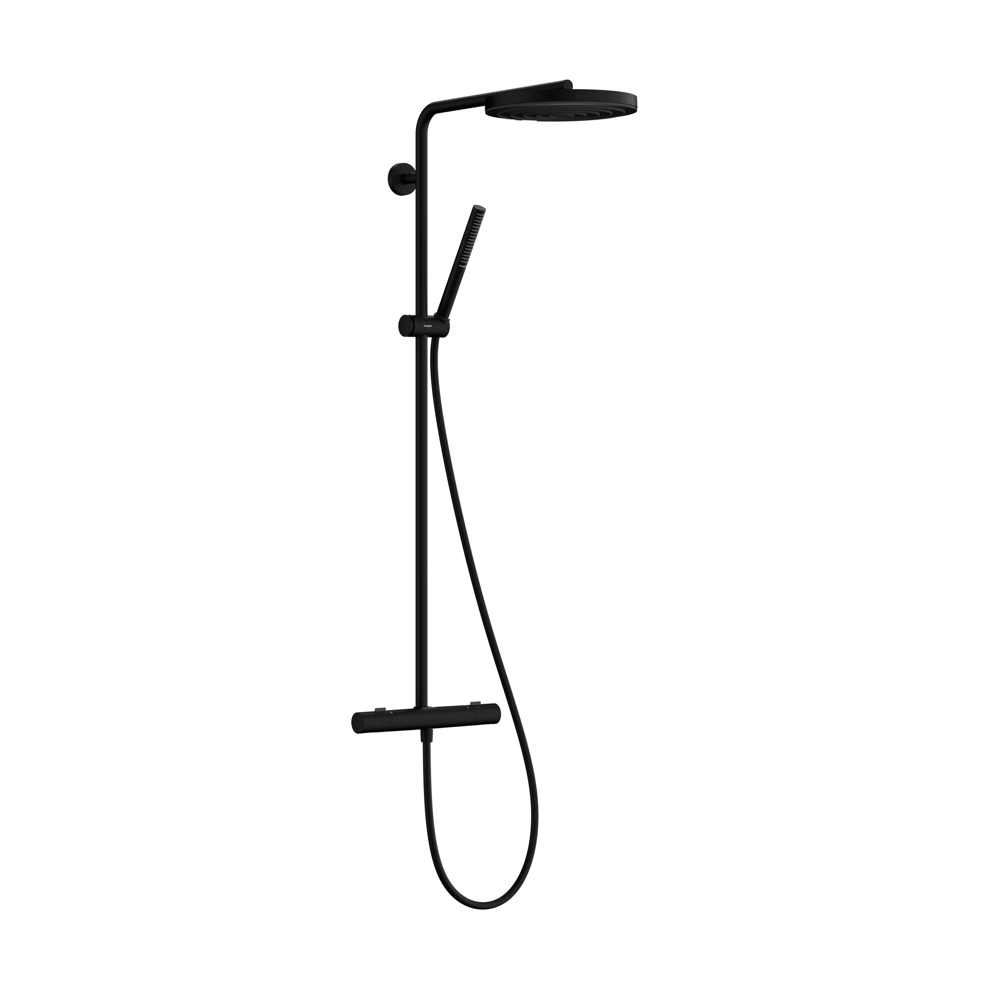 Takduschset Hansgrohe Pulsify S Puro Showerpipe 260 1jet med Mattsvart