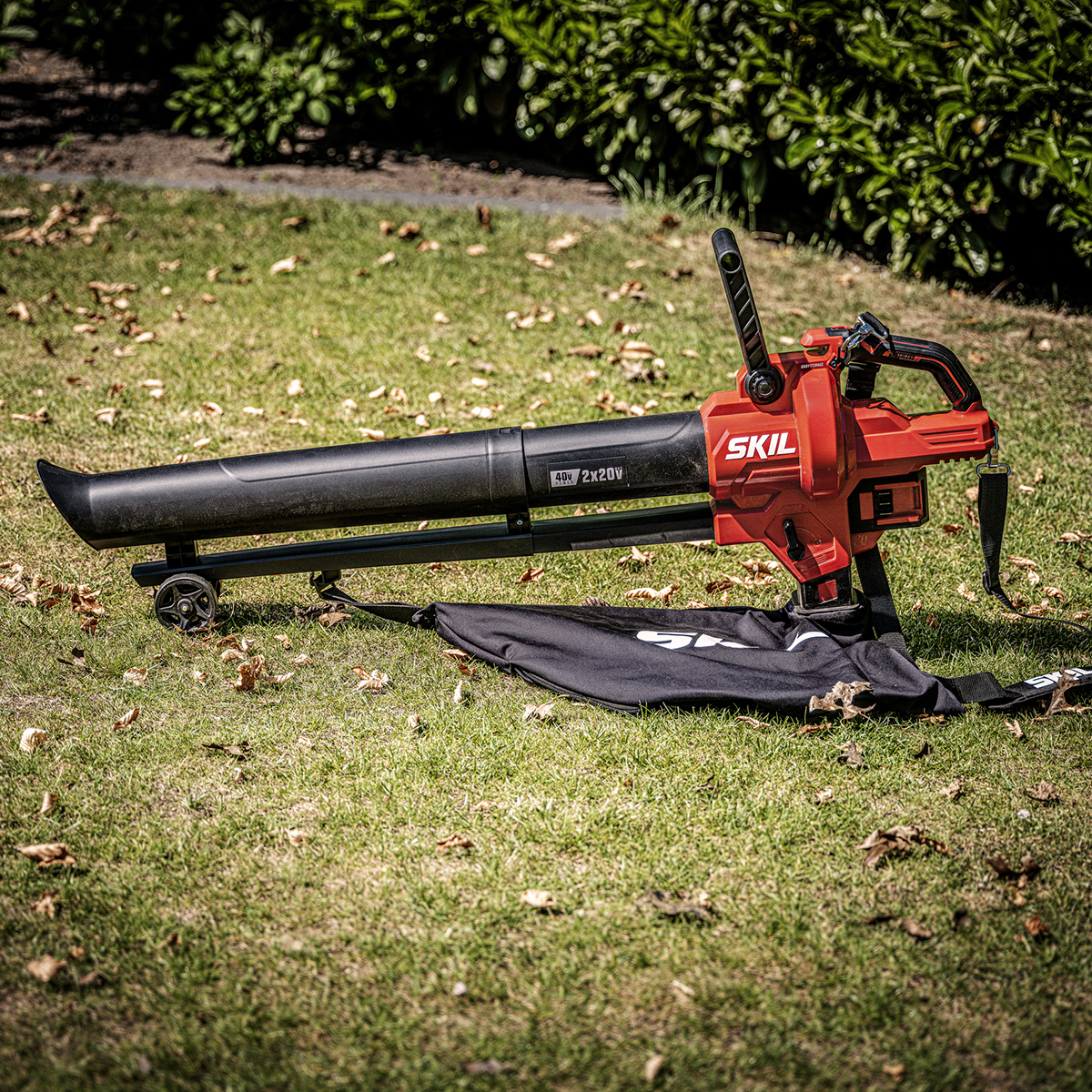 Lövblås/-Sug SKIL 0350 CA Kolborstfri Batteridriven