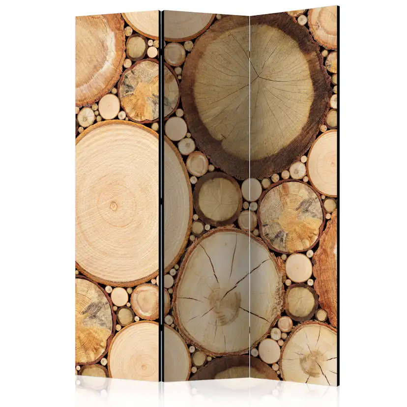 Rumsavdelare Skärmvägg Arkiio Wood Grains 135x172 cm