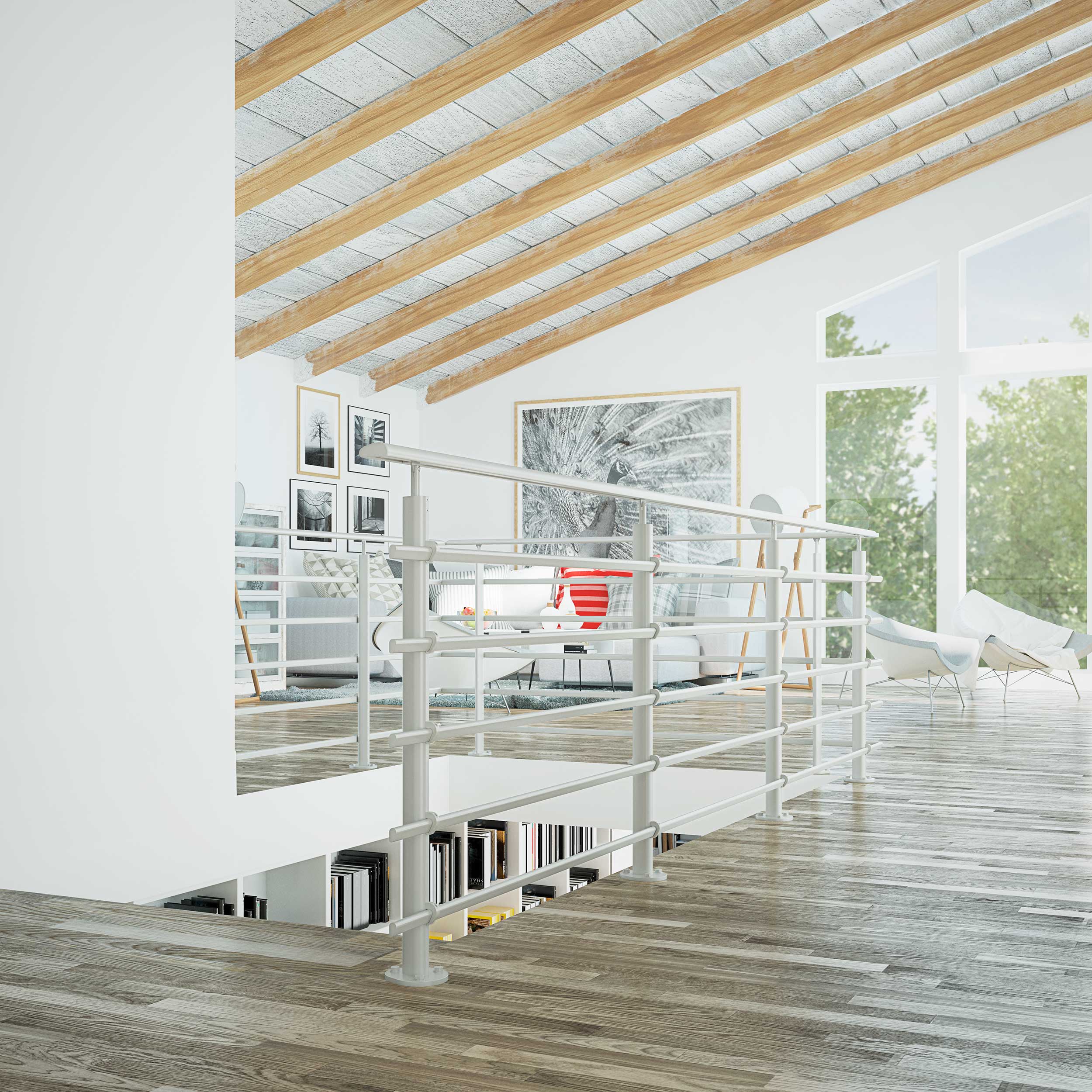 Räcke Dolle Pure Golvmonterat