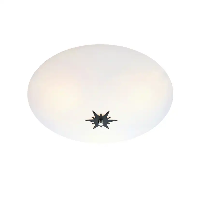 Taklampa Markslöjd Rose Plafond Vit/Svart