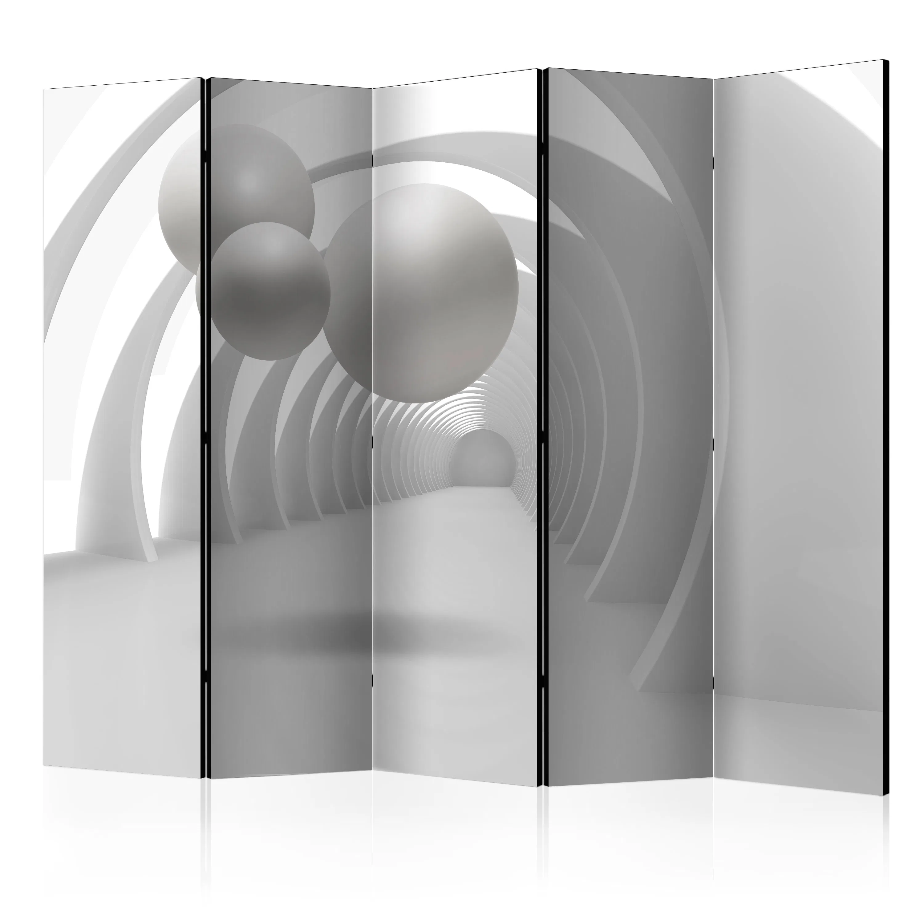 Rumsavdelare Skärmvägg Arkiio White Tunnel II 225x172 cm